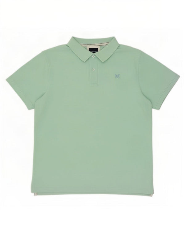 Crew Clothing Polo Homme 2XL Vert Coton