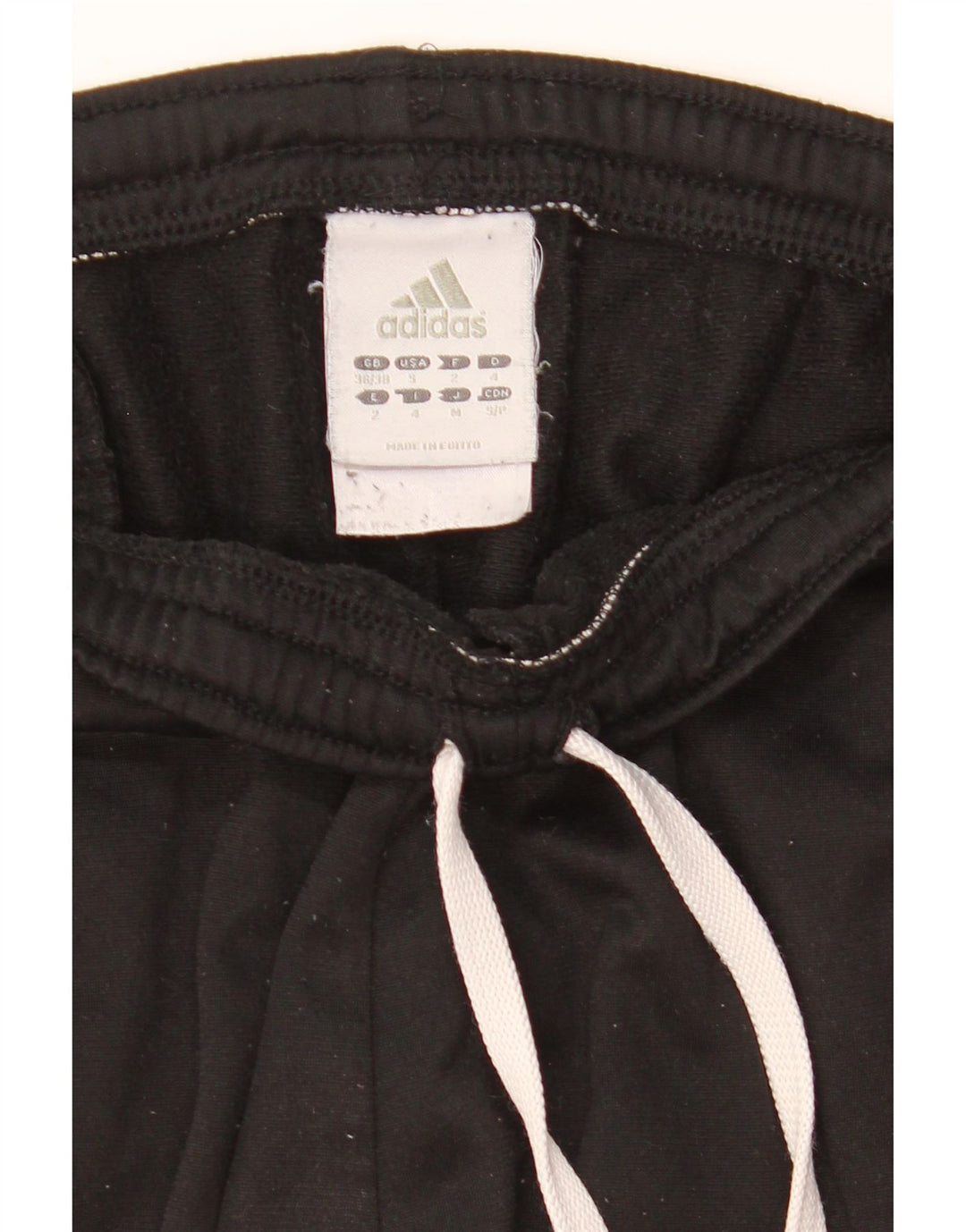 ADIDAS Pantalon de survêtement pour homme UK 36/38 Small Noir Polyester