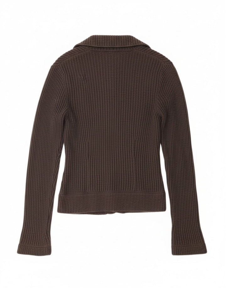 Timberland Pull Cardigan Femme UK 12 Gris Moyen