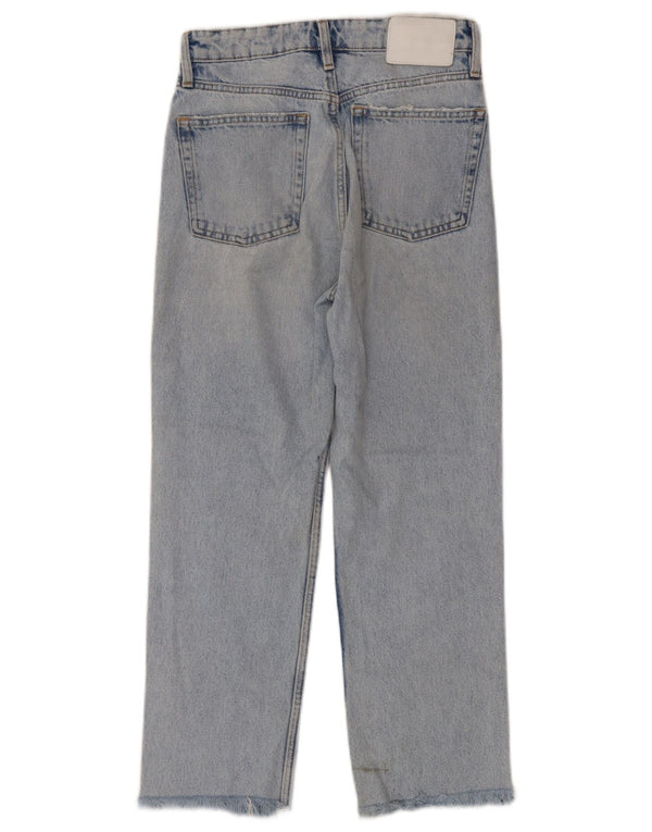 Zara Jean court droit pour femme EU 34 2XS W24 L25 Bleu