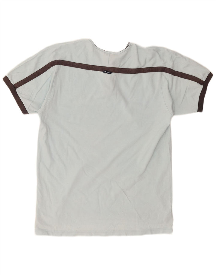 Champion T-Shirt Homme Haut Large Bleu Colorblock