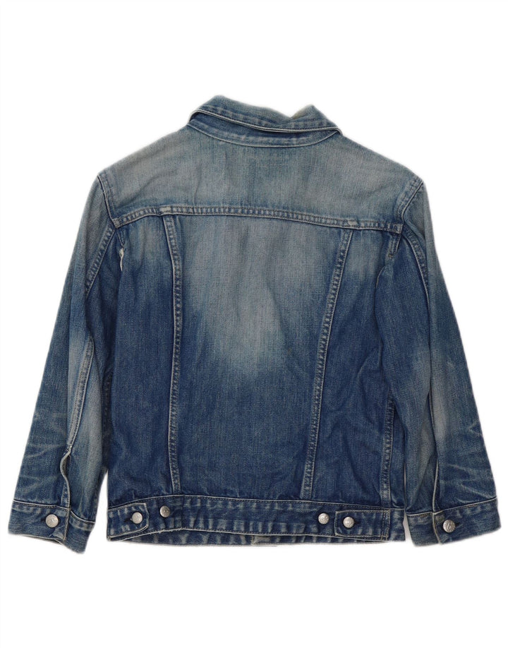 DIESEL Veste en Jean Garçon 9-10 Ans Coton Bleu Moyen