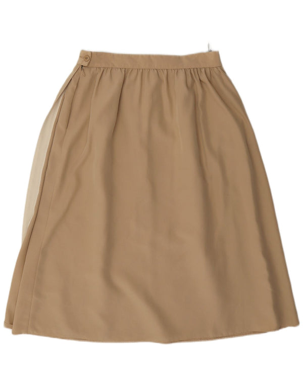 Hucke Jupe trapèze taille haute pour femme EU 40 Medium W27 Beige