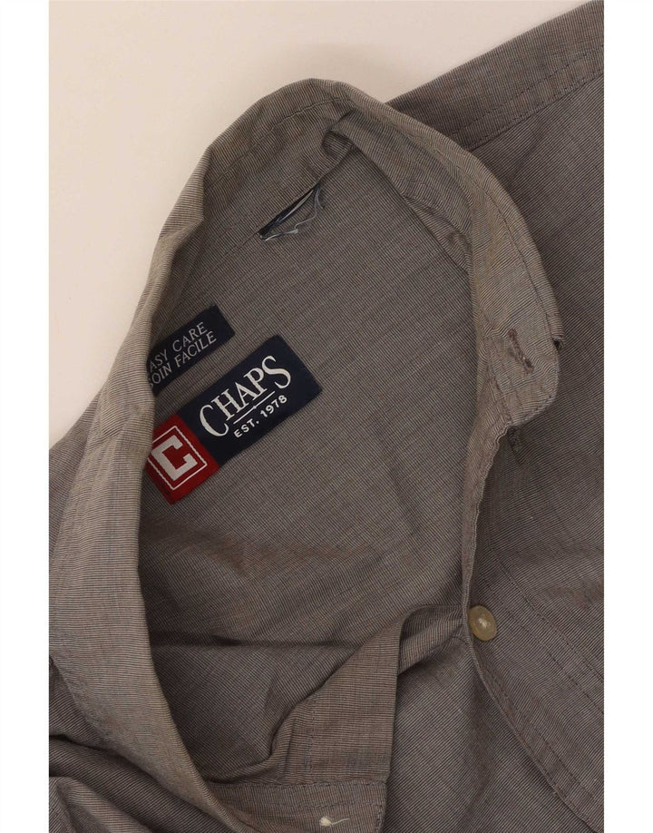 Chaps Chemise Homme Large Gris