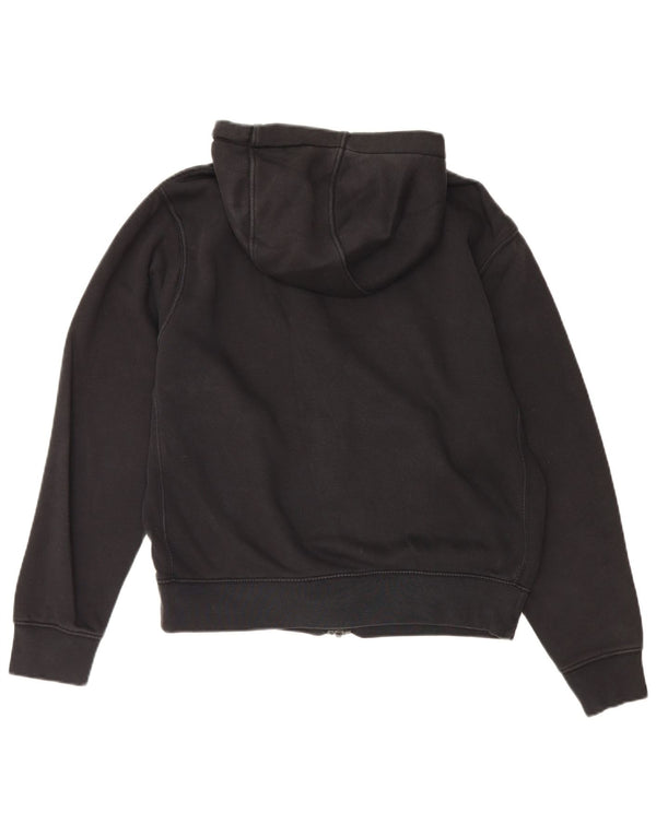 Nike Pull à capuche zippé pour homme Petit coton noir