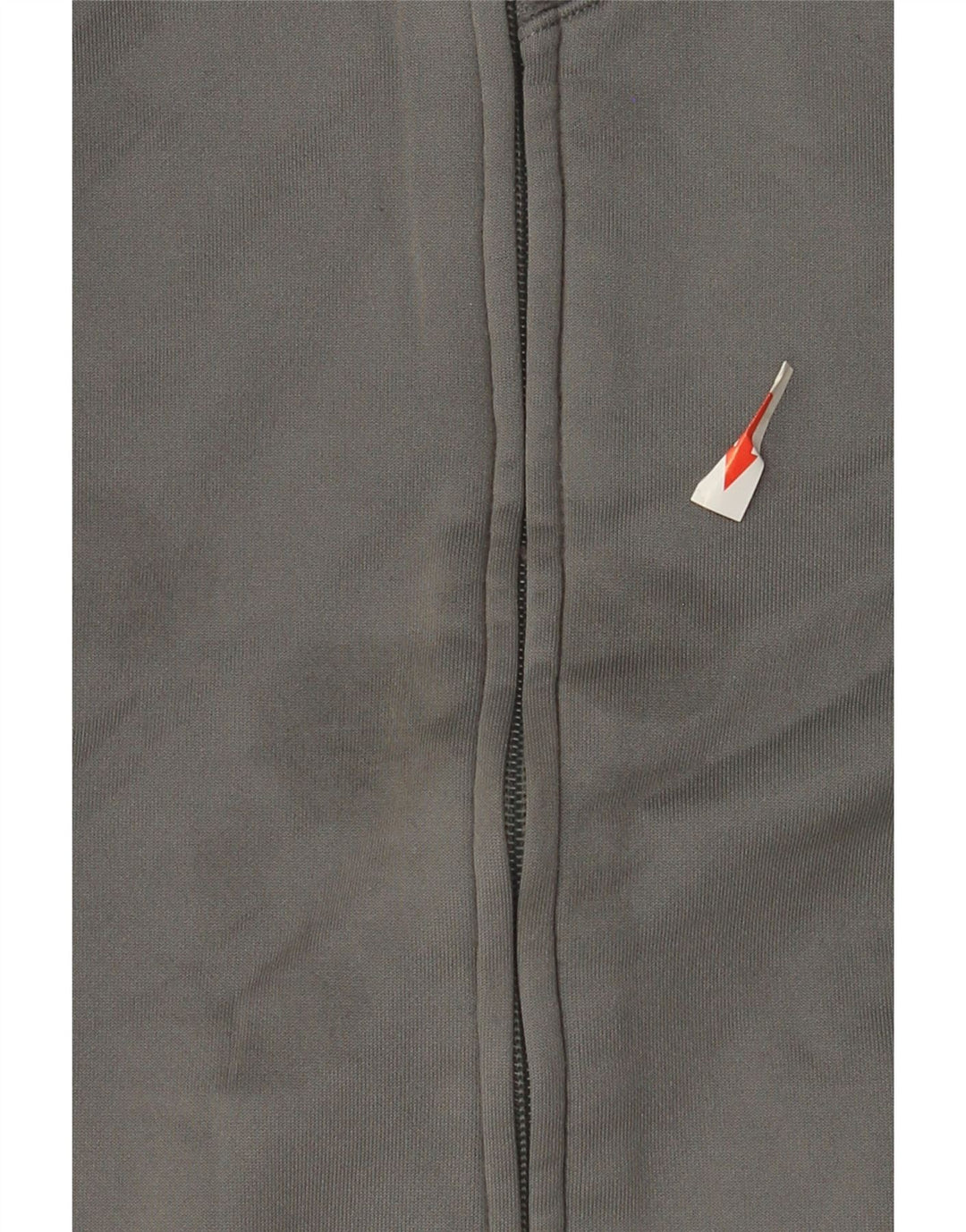 Reebok Pull à capuche zippé pour femme UK 44 Gris moyen Polyester