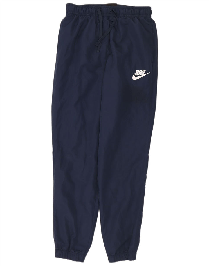 Nike Pantalon de survêtement pour homme Pantalon de jogging Petit Bleu marine Polyester