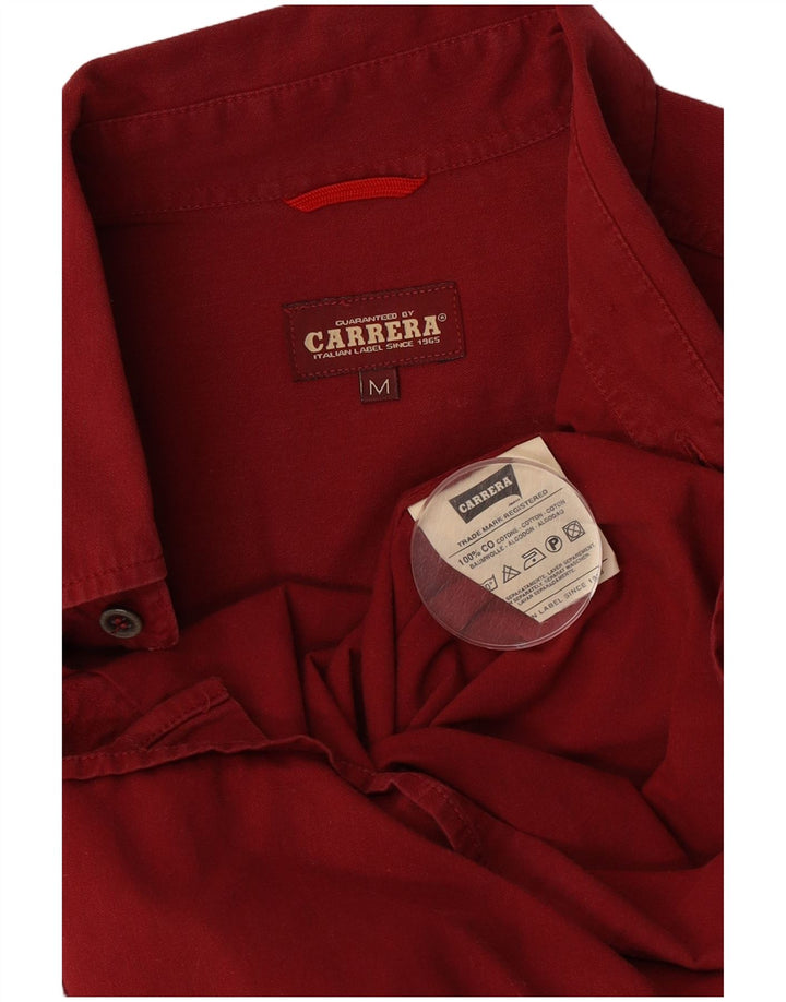 Carrera Chemise Homme Rouge Moyen Coton