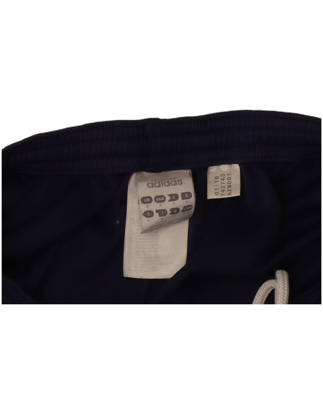 Adidas Short de sport pour homme Petit bleu marine Polyester