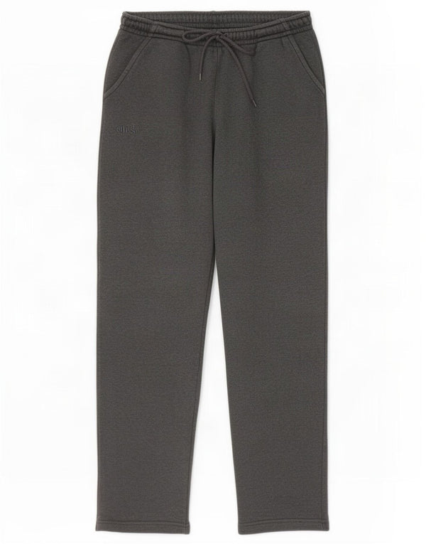 Ellesse Pantalon De Survêtement Large Gris Coton Homme