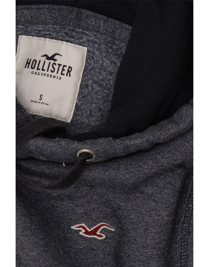 HOLLISTER Pull à capuche pour homme Small Bleu marine