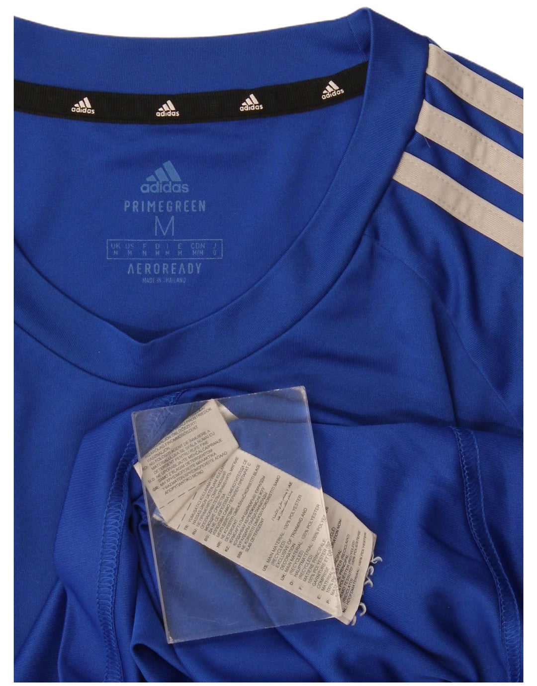 Adidas Homme Aeroready T-Shirt Haut Bleu Moyen Polyester