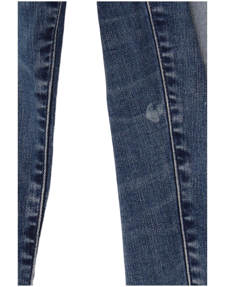 G-Star Jean slim effet vieilli W24 L30 en coton bleu pour femme