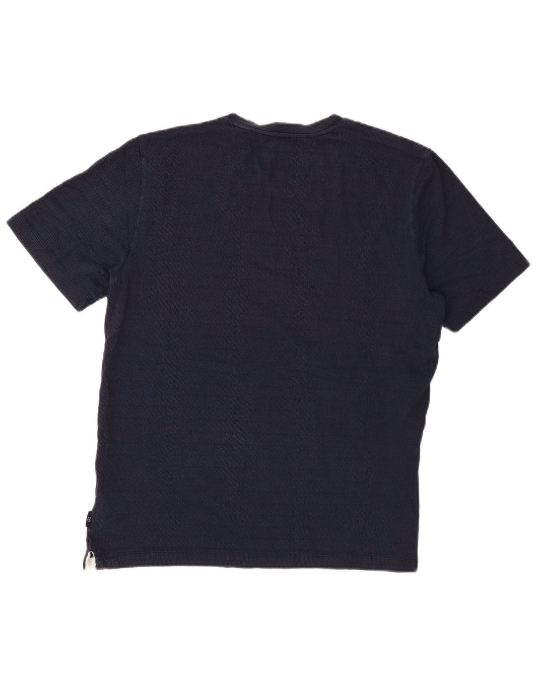 Ted Baker T-Shirt Homme Taille 4 Large Bleu Marine Coton
