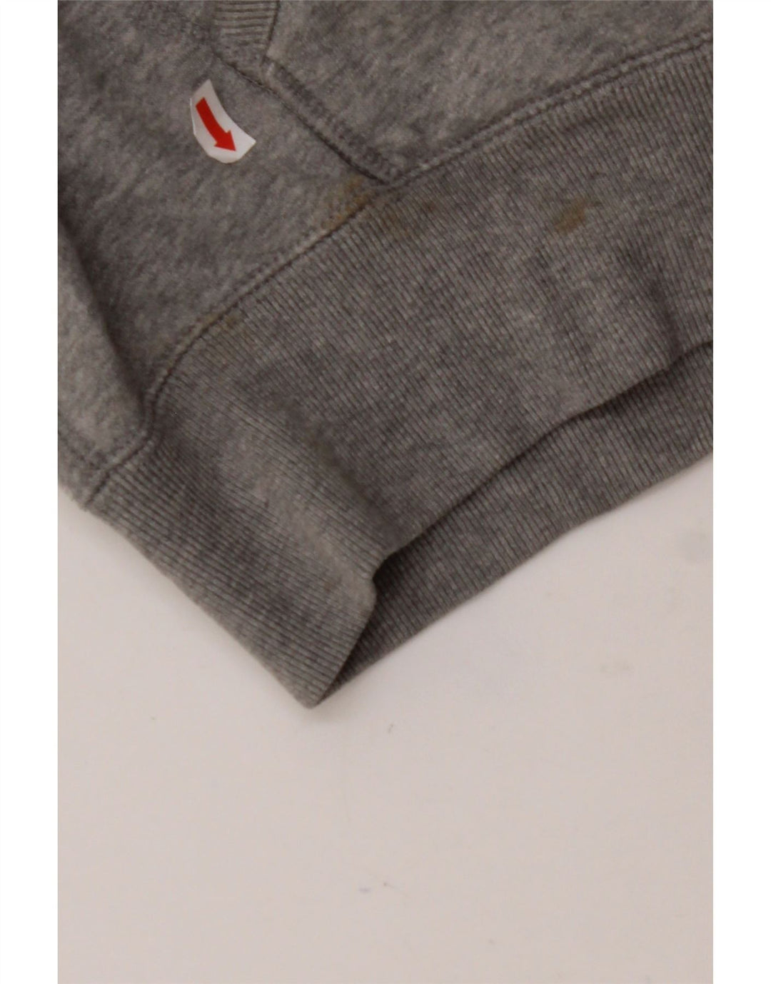 JACK WILLS Mens Graphic Hoodie Jumper Small Grey Cotton