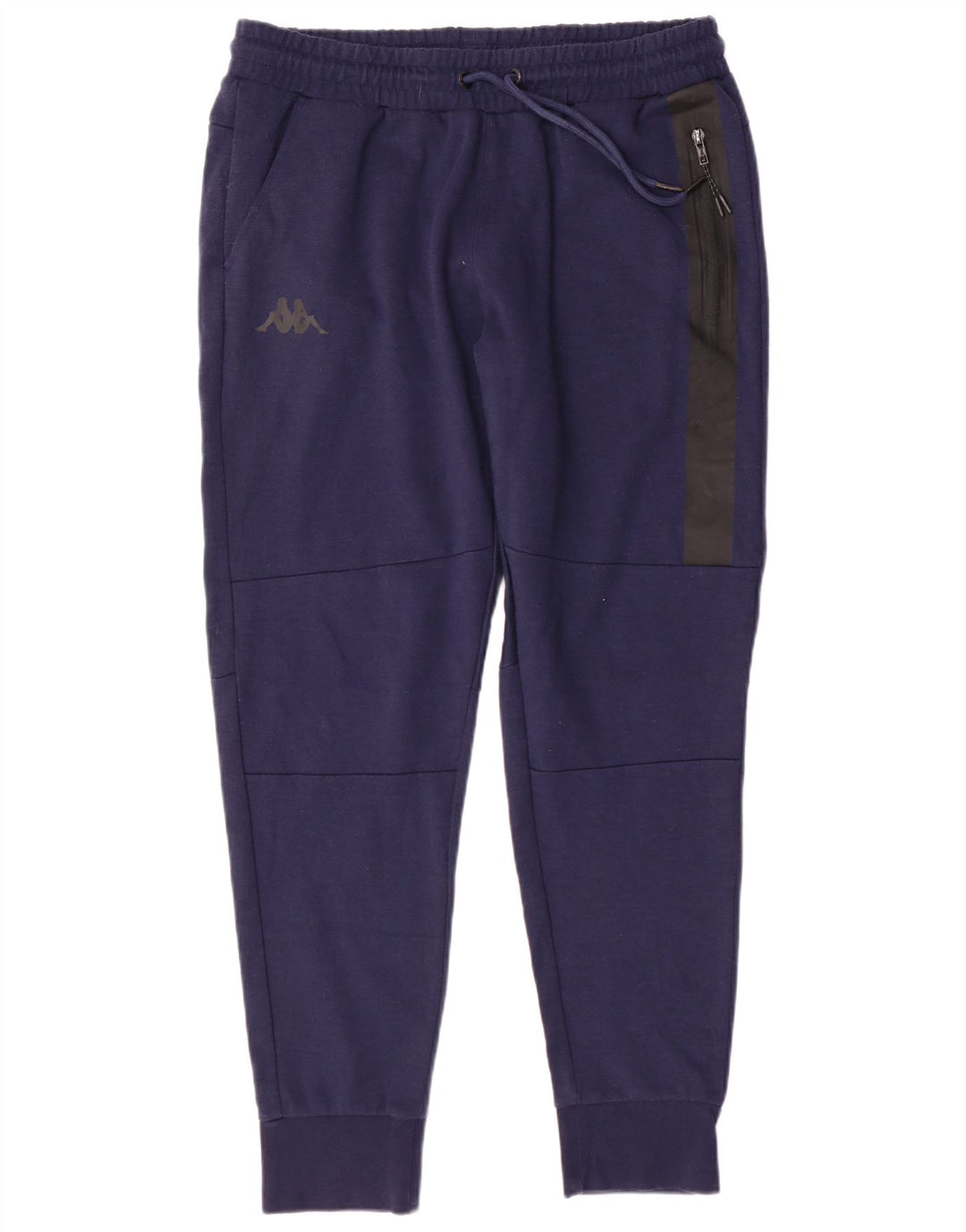 KAPPA Mens Tracksuit Trousers Joggers Medium  Navy Blue Cotton
