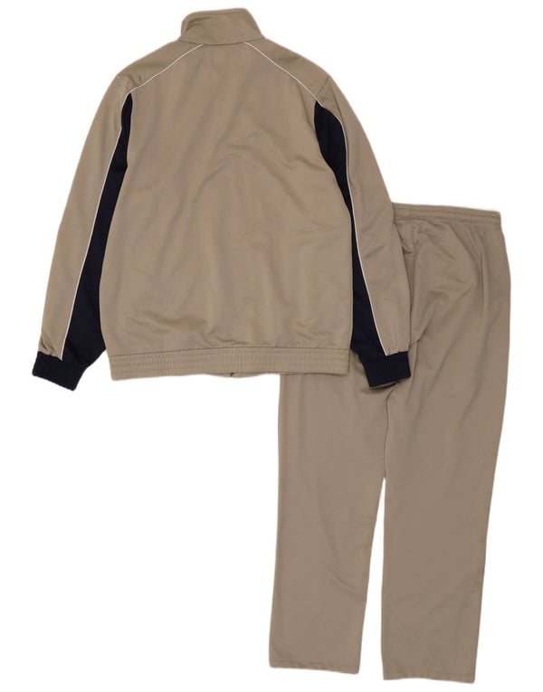 Kappa Survêtement Complet Homme Beige Moyen Colorblock Polyester
