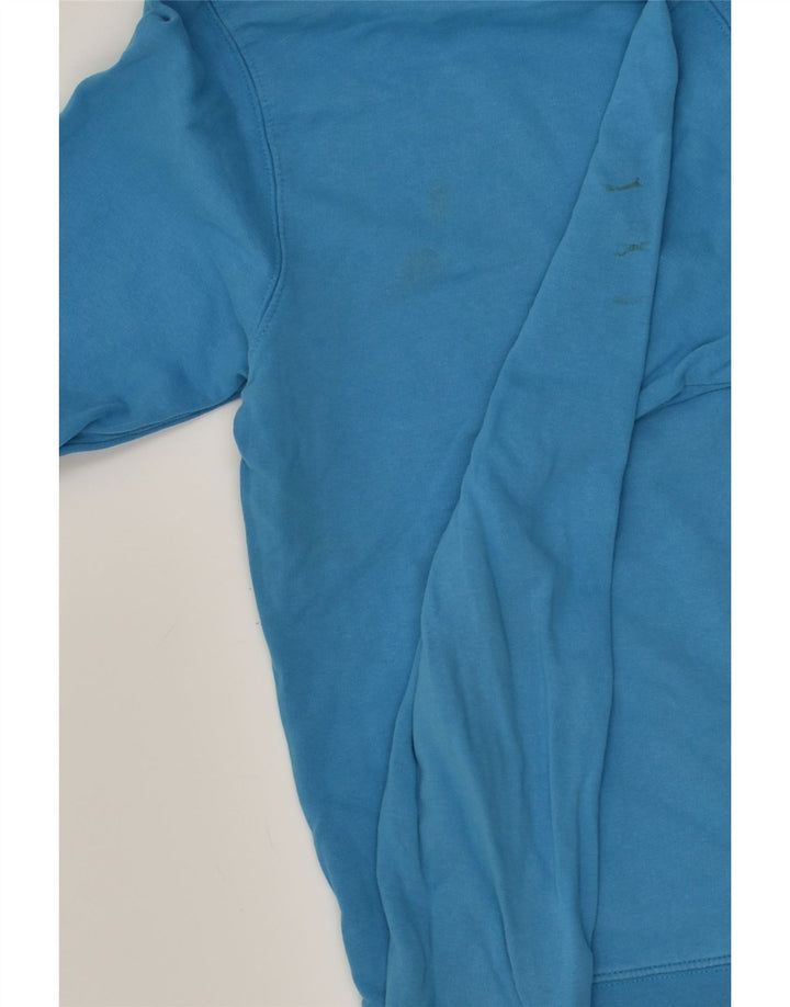 JACK & JONES Mens Graphic Hoodie Jumper Large Blue Cotton | Vintage Jack & Jones | Thrift | Second-Hand Jack & Jones | Used Clothing | Messina Hembry 
