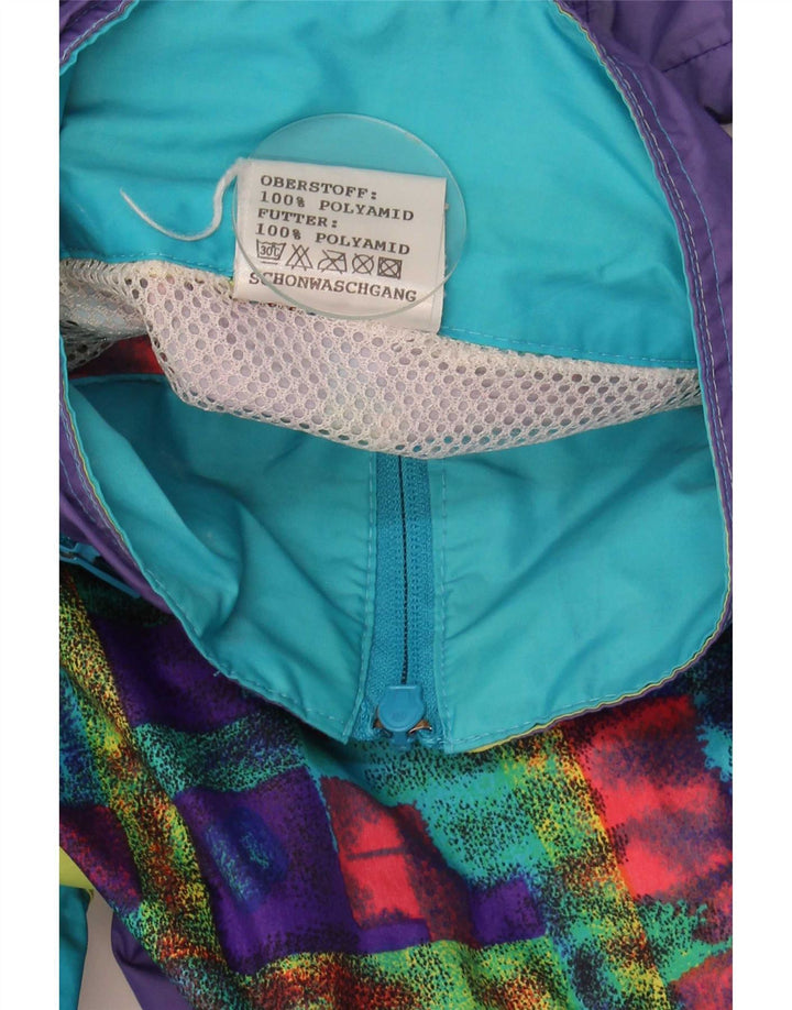 Shamp Veste de pluie à capuche pour homme EU 48/50 Medium Multicolore Colourblock