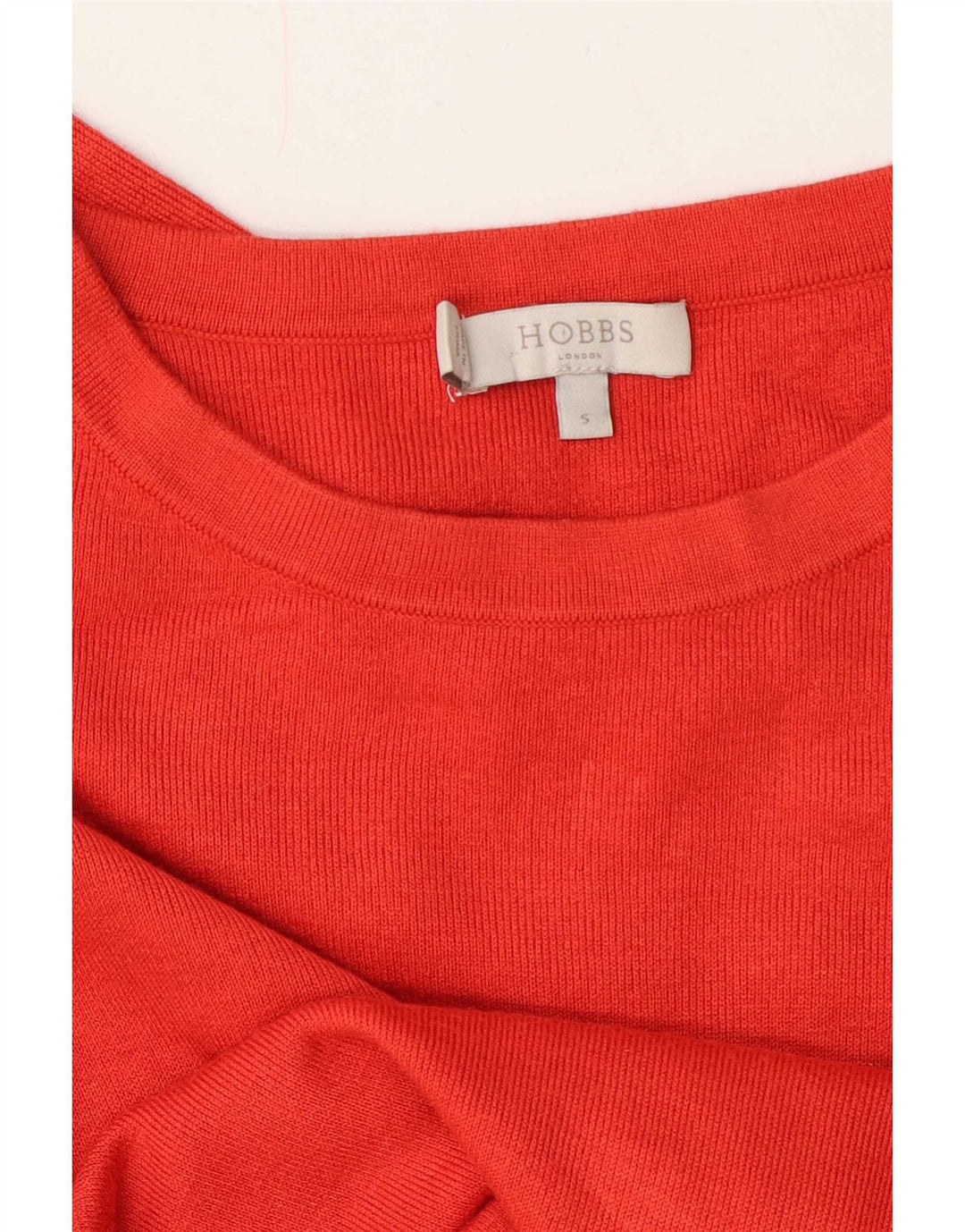 Hobbs Haut surdimensionné à manches longues pour femme UK 10 Small Orange