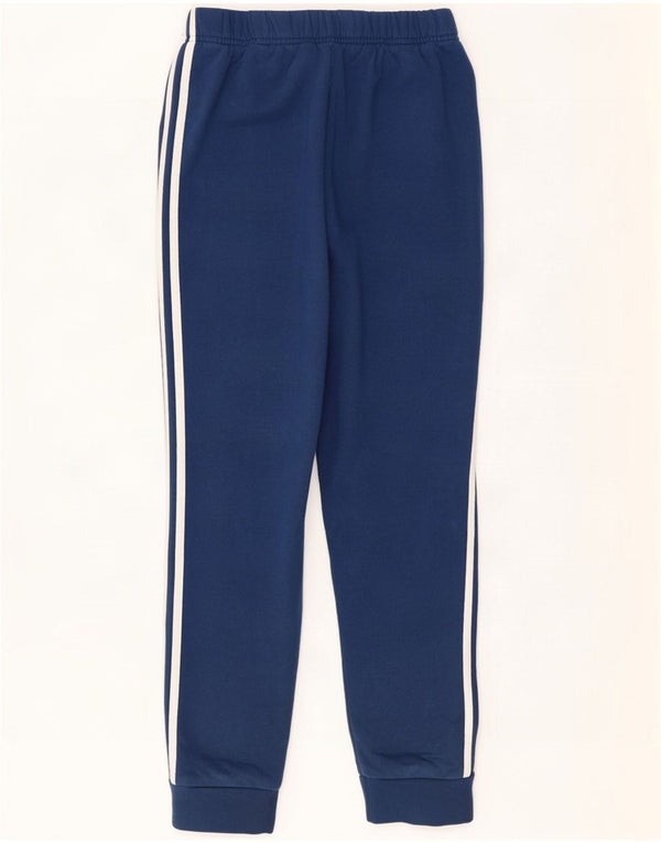 Adidas Pantalon de survêtement pour homme UK 38/40 Bleu moyen Coton