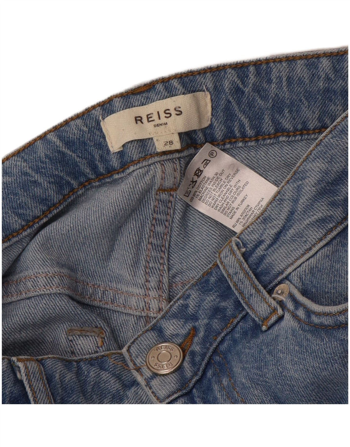 Reiss Femme Jean Fuselé W28 L27 Bleu