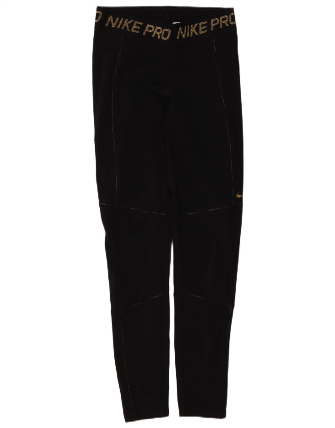 Nike Legging graphique Dri Fit pour femme UK 12 Noir moyen