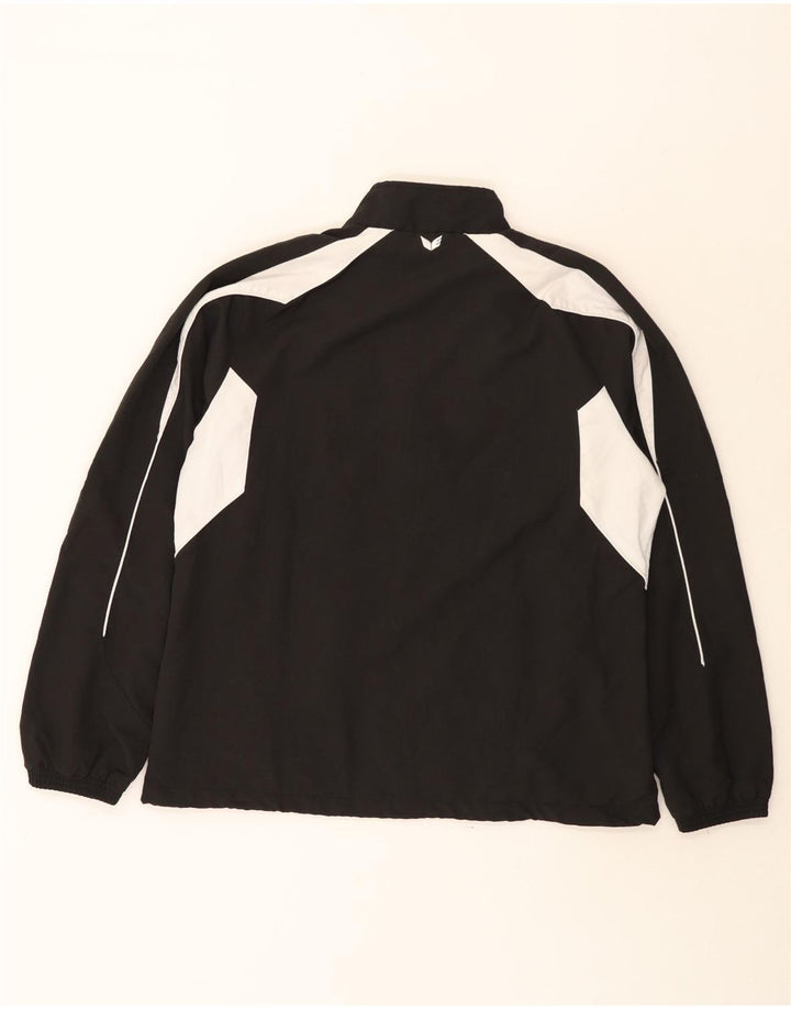 Erima Survêtement complet pour femme UK 16 Large Noir Colourblock Polyester