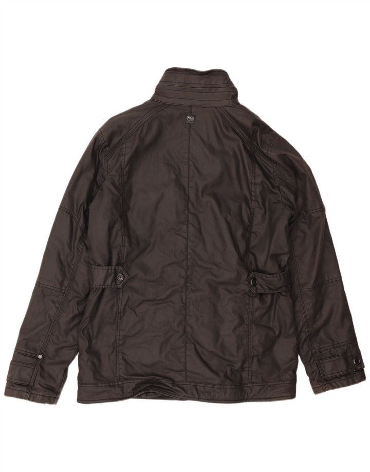 Pull & Bear Veste utilitaire pour homme UK 42 XL Noir