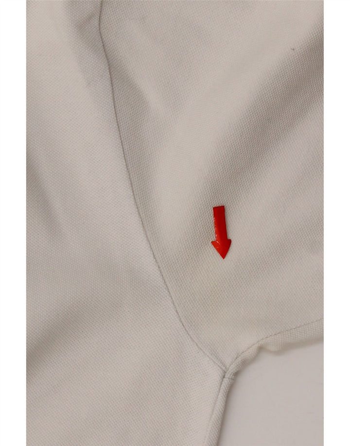 Kappa Polo Homme Blanc Moyen Coton