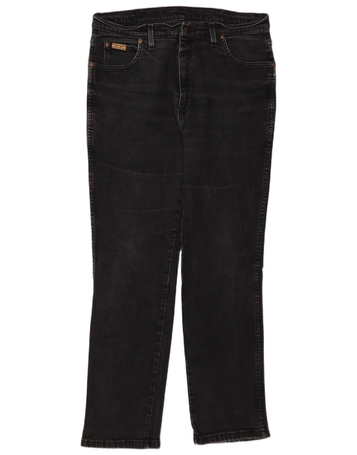Wrangler Jean Droit Texas Homme W36 L32 Gris Coton