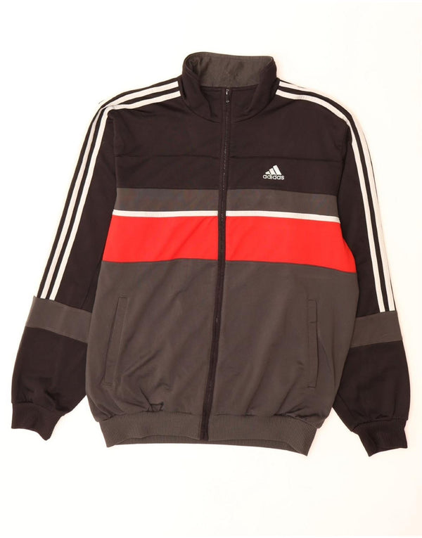ADIDAS Veste de survêtement pour homme UK 40/42 Medium Multicolore Colourblock