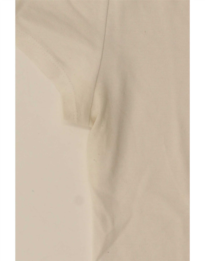 Levi's T-Shirt Femme UK 12 Blanc Moyen Coton