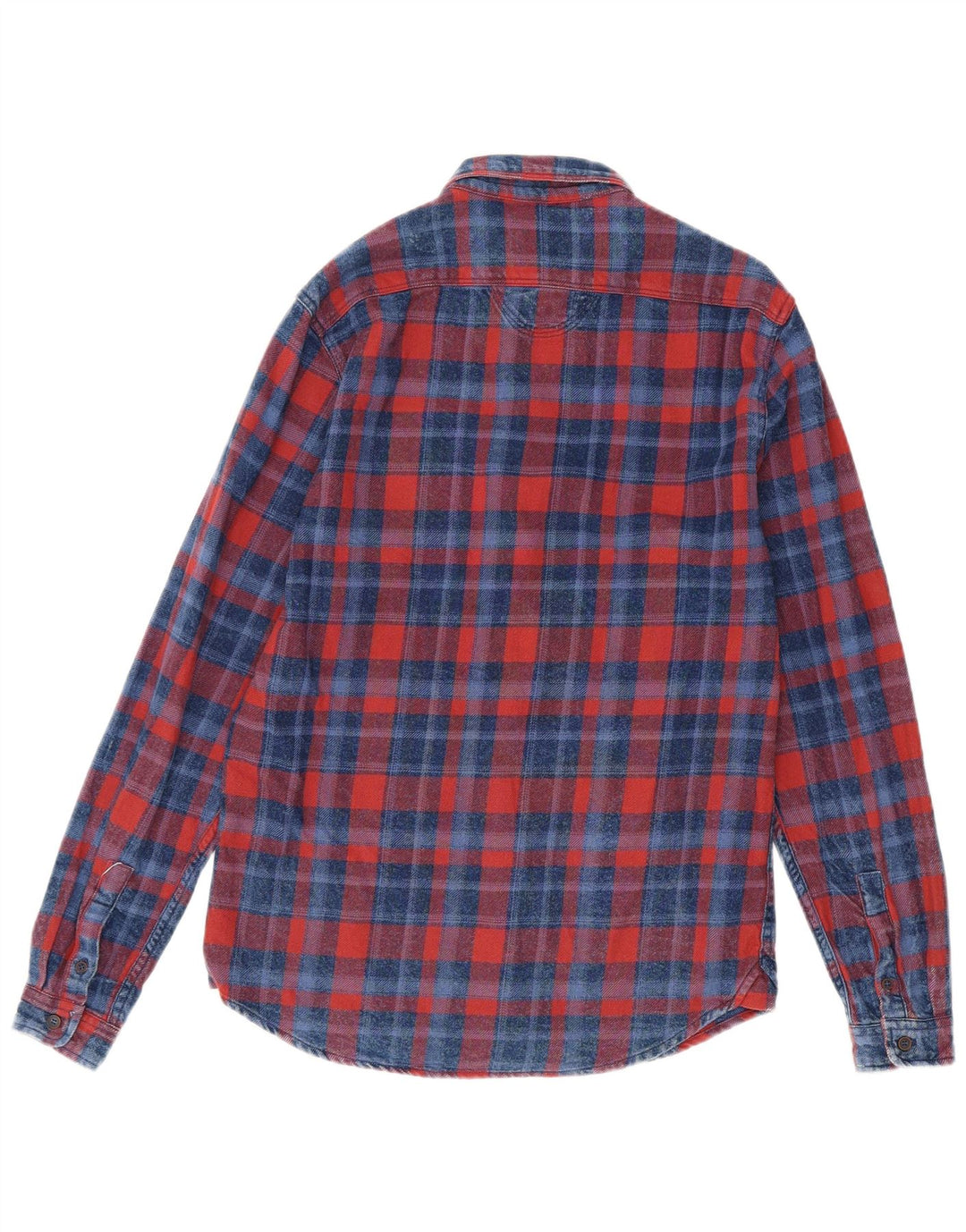 Zara Chemise Slim Fit En Flanelle Homme Carreau Rouge Moyen
