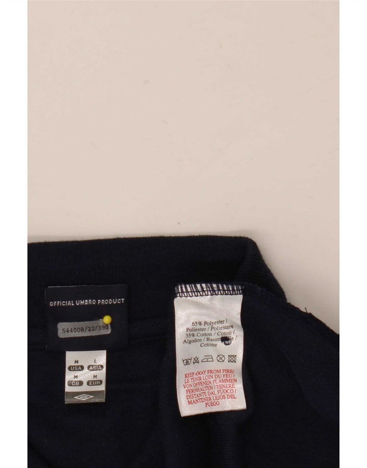 Umbro Polo Homme Bleu Marine Moyen Polyester