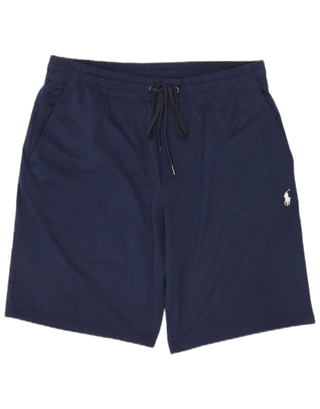 POLO RALPH LAUREN Short de Sport Homme Bleu Marine Moyen Polyester