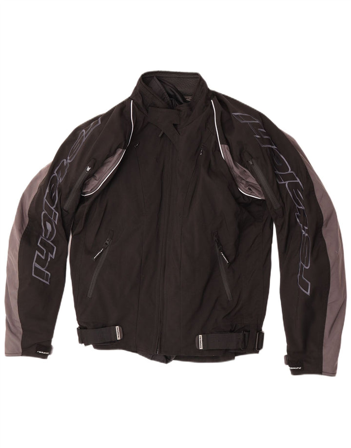 RS Taichi Veste Graphic Racer pour homme UK 38 Medium Noir Colorblock Nylon