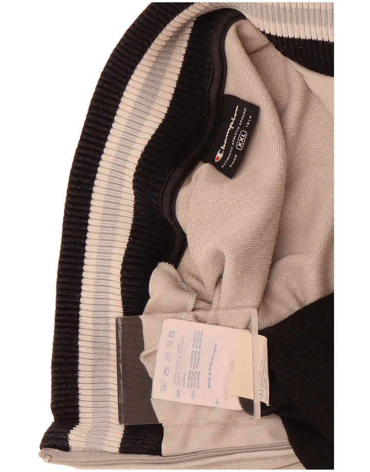 Champion Veste de survêtement pour homme 2XL Gris Colorblock Coton