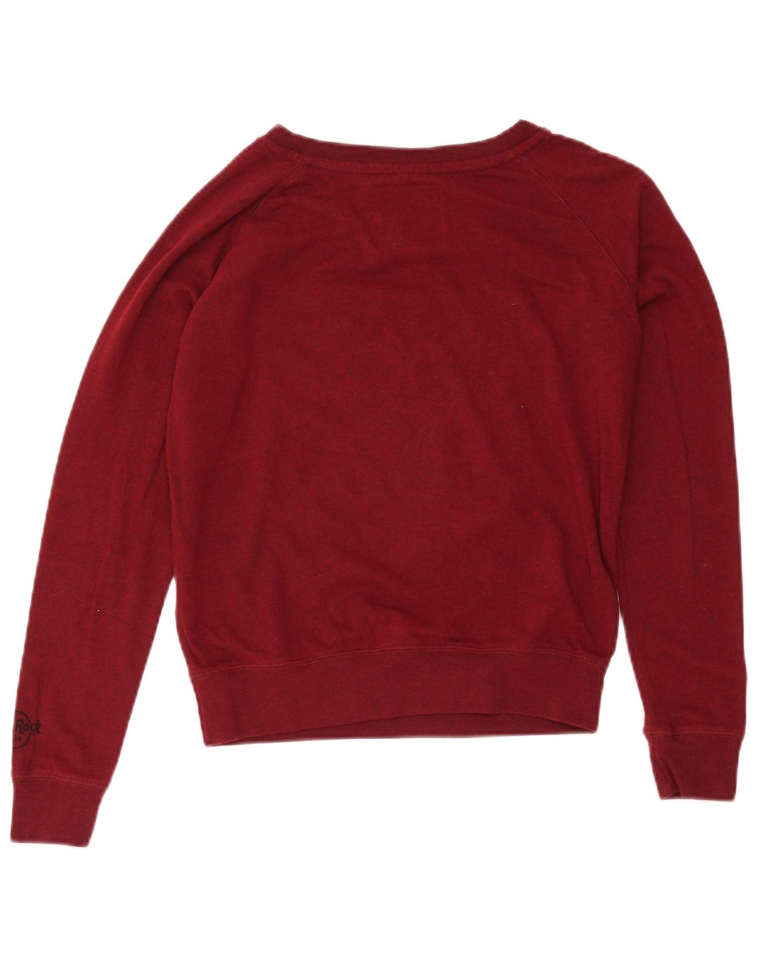 Hard Rock Cafe Phoenix Sweatshirt Jumper UK 14 Medium Bordeaux
