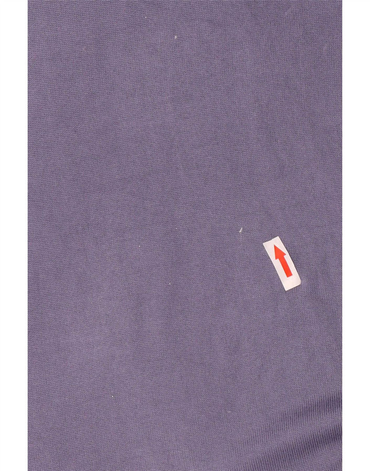 Zara Homme T-Shirt Top Violet Moyen Viscose