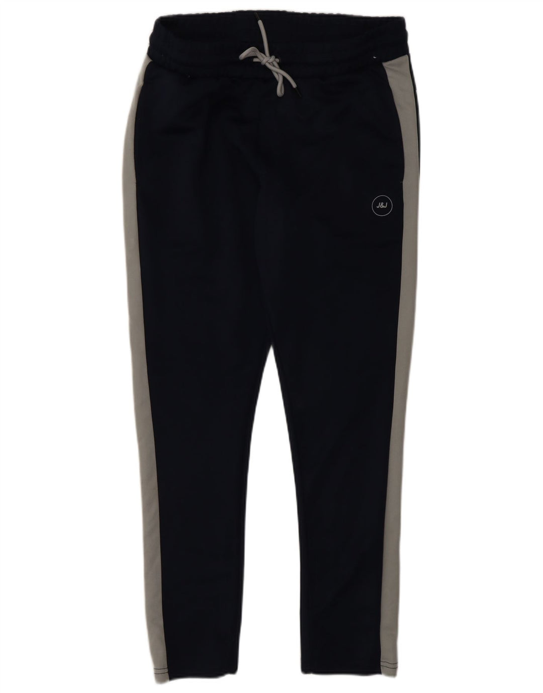 Jack & Jones Pantalon de Survêtement Homme Large Bleu Marine Colorblock Polyester