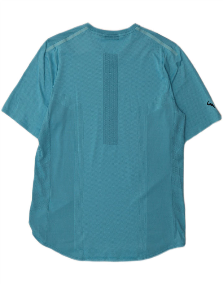 Nike Hommes Dri Fit T-Shirt Haut Grand Bleu Polyester