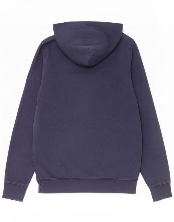 Tommy Hilfiger Pull à capuche graphique pour femme en coton bleu marine moyen