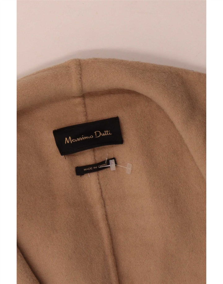 Massimo Dutti Veste blazer ouverte surdimensionnée pour femme UK 6 XS Gris Colorblock