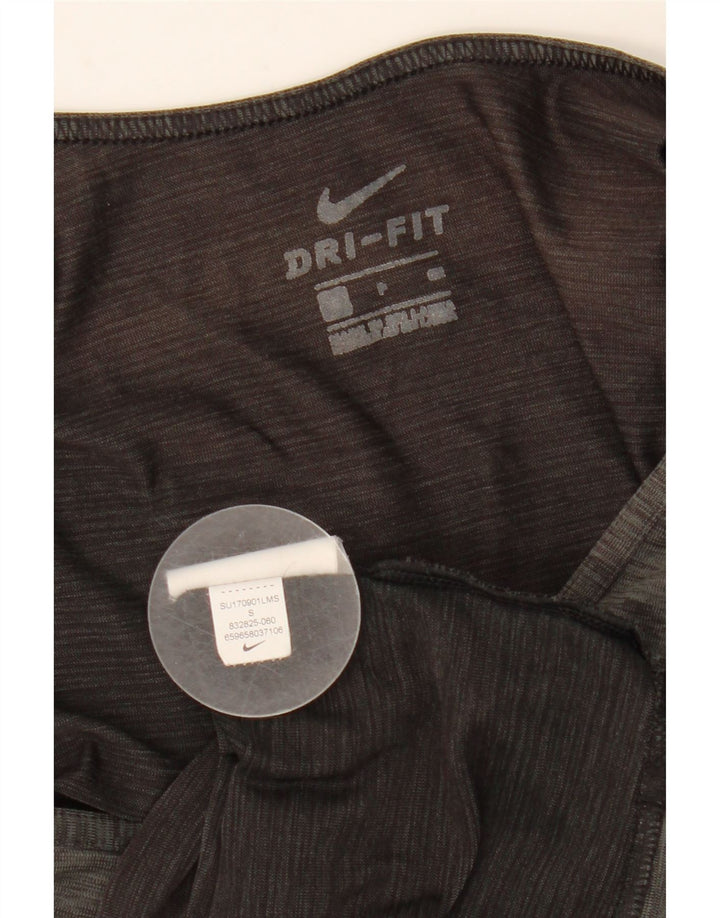 NIKE Hommes Dri Fit Débardeur Petit Kaki Moucheté Polyester