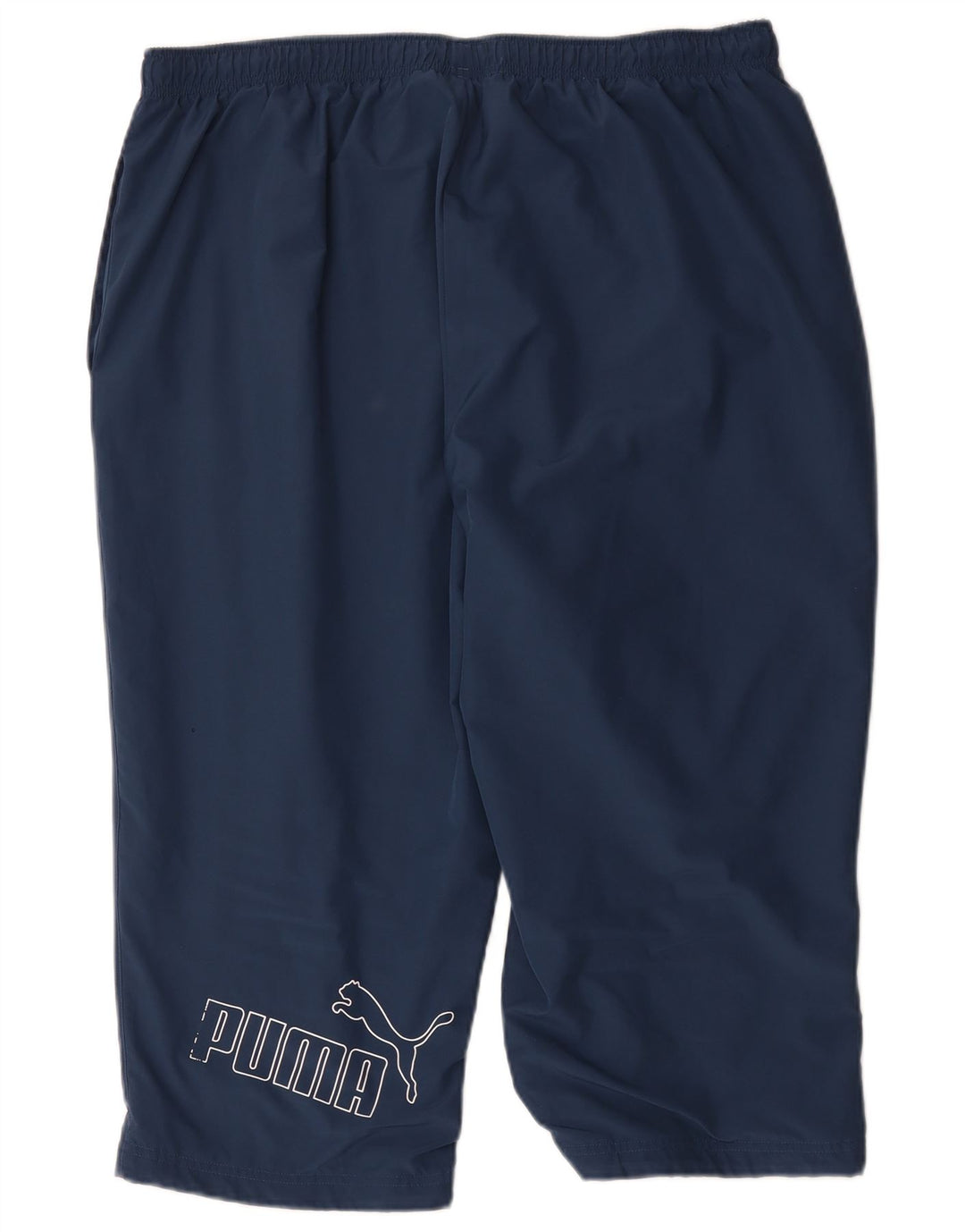 Puma Pantalon de survêtement Graphic Capri pour homme 2XL Bleu marine Polyester