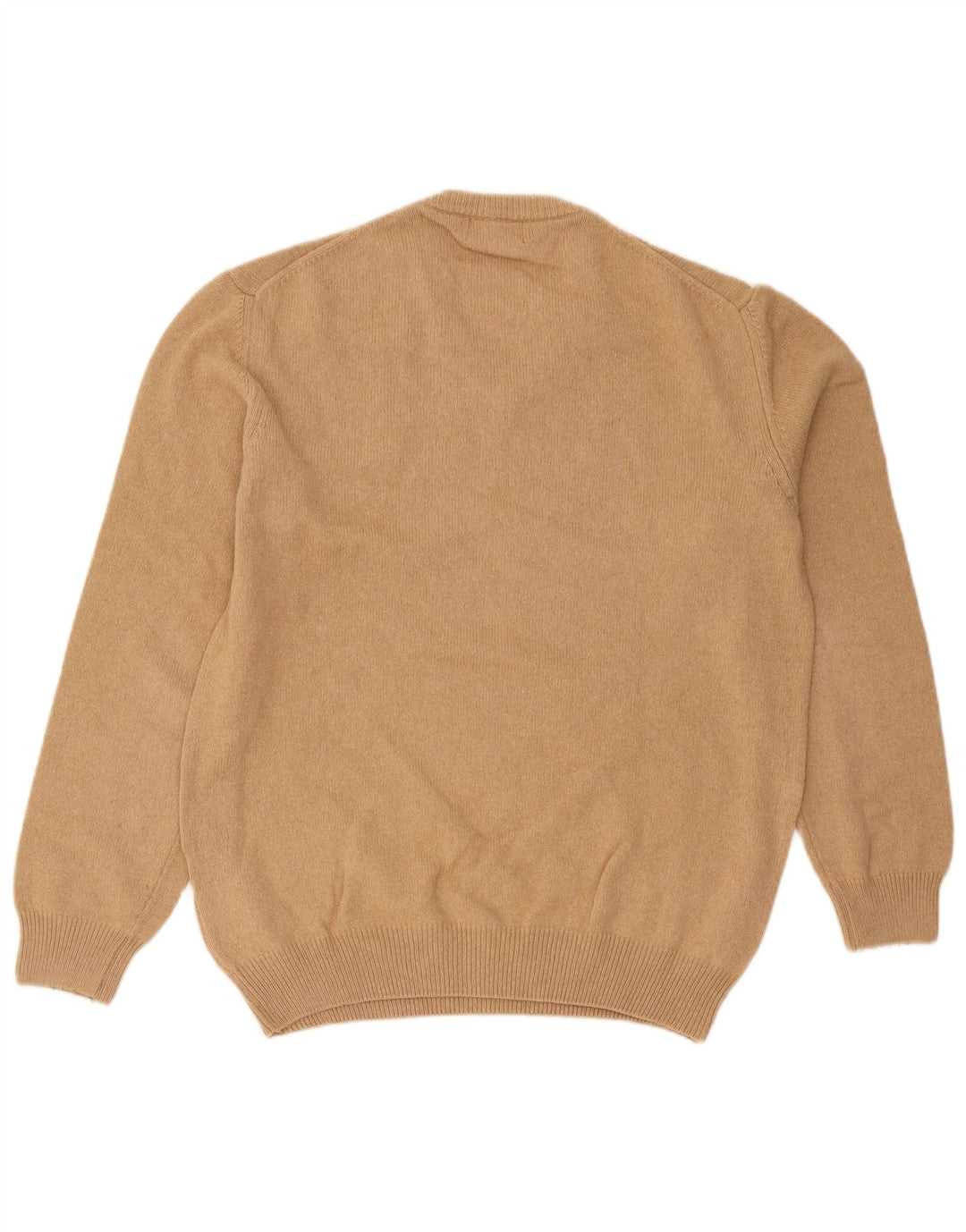 Kappa Pull col V pour homme en coton marron Taille L