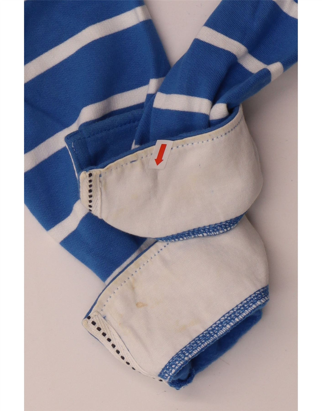 Crew Clothing Sweat-shirt surdimensionné pour femme UK 8 Petit Bleu Coton