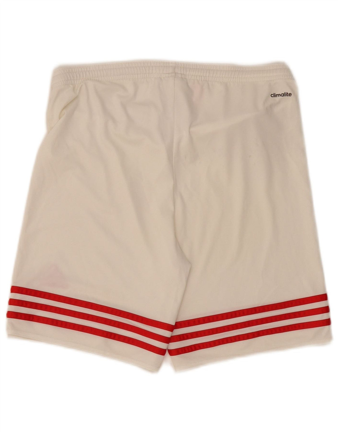 ADIDAS Short de sport Climalite pour garçon 13-14 ans XL Blanc cassé Polyester