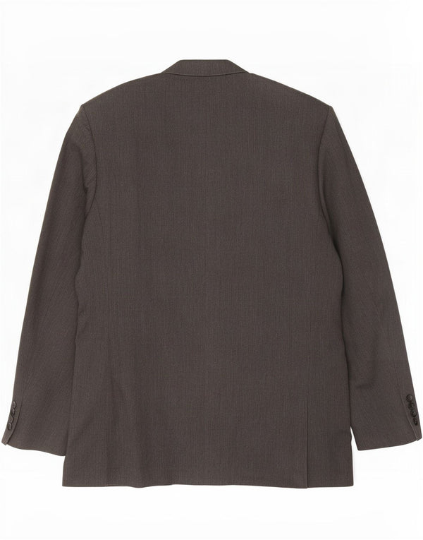 Marks & Spencer Veste blazer coupe régulière à 2 boutons pour homme UK 44 XL Gris